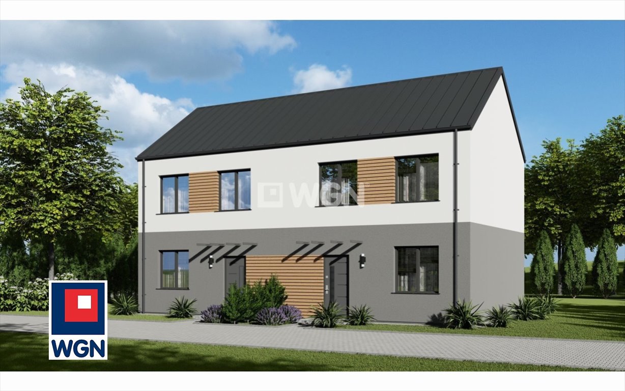 Przestronny bliźniak 106 m2 z ogrodem - bez prowizji. Nowy Lubosz, Kościańska  106m2 Foto 1