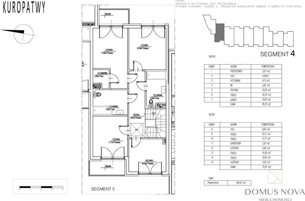 Dom na wynajem Warszawa, Ursynów, Kuropatwy  150m2 Foto 16