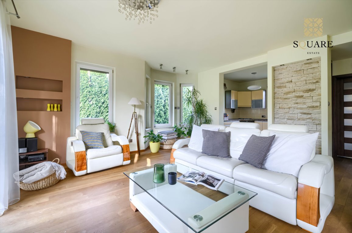 Komfortowy dom 4 sypialnie, garaż, ogród, jasny salon Łomianki, Działkowa  151m2 Foto 1