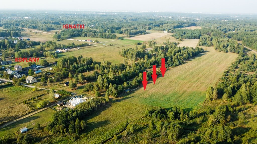 Działka budowlana na sprzedaż Ignatki  1 101m2 Foto 3