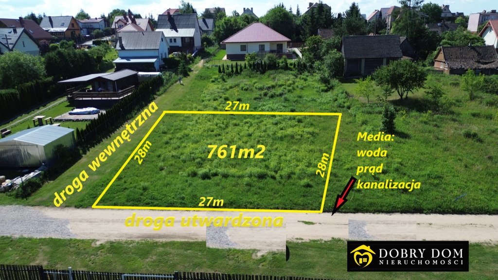 Działka budowlana na sprzedaż Supraśl  761m2 Foto 1
