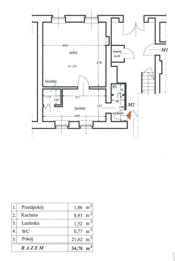 Przestronne 35m2 mieszkanie z udziałem w gruncie i częściach wspólnych Lądek-Zdrój, Słodowa  35m2 Foto 1