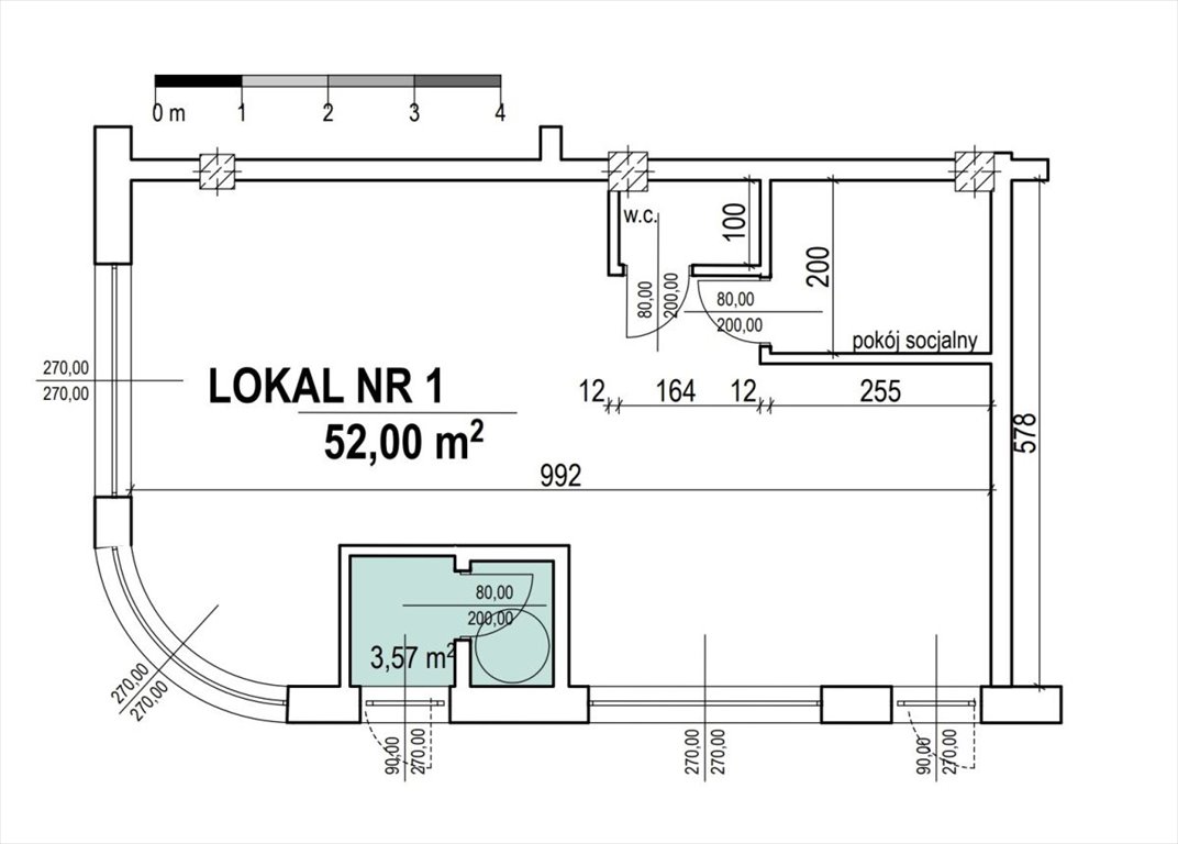 Lokal użytkowy na wynajem Łódź, Widzew, Wysoka  52m2 Foto 1