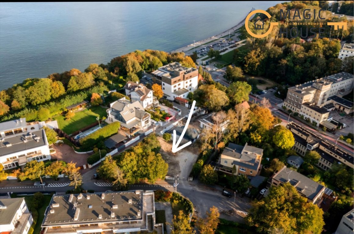 Polecam ekskluzywną działkę 1103 m² z widokiem na morze w Gdyni Gdynia, Kamienna Góra, Józefa Korzeniowskiego  1 103m2 Foto 1