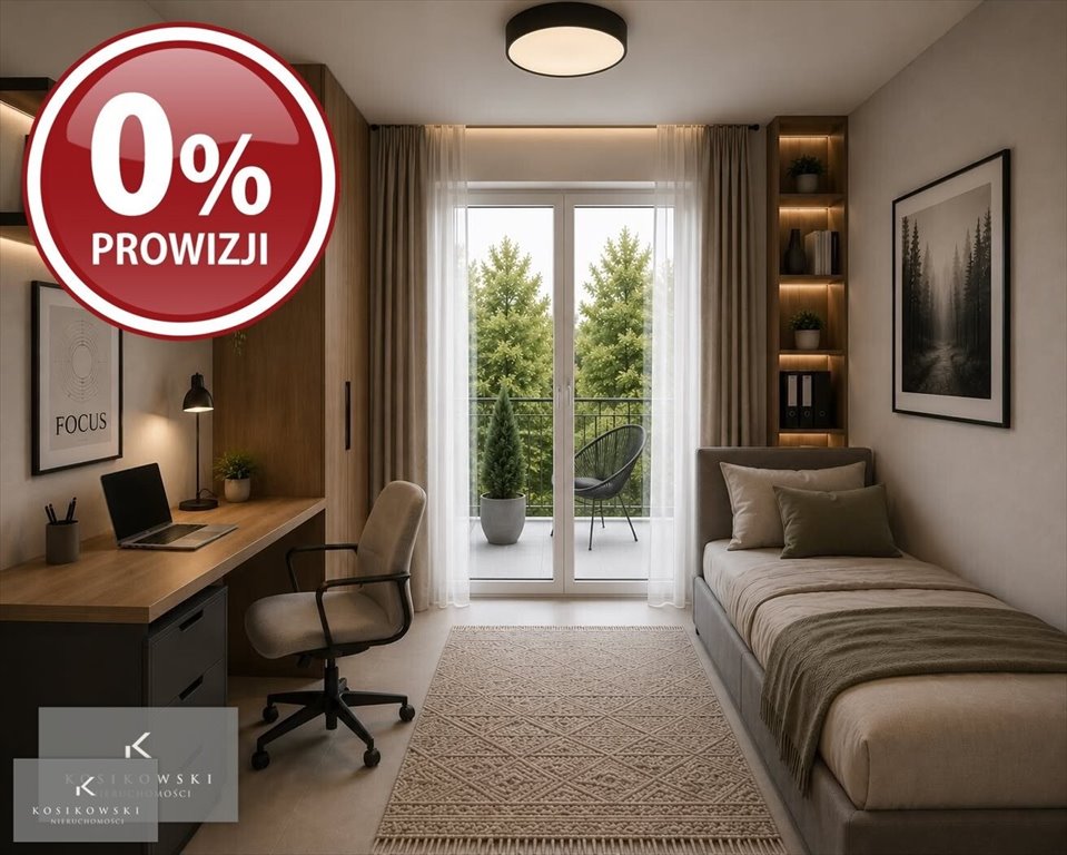 Do sprzedania nowoczesne 3-pokojowe mieszkanie 45,78 m² z balkonem 16,4 m² Namysłów  45m2 Foto 1