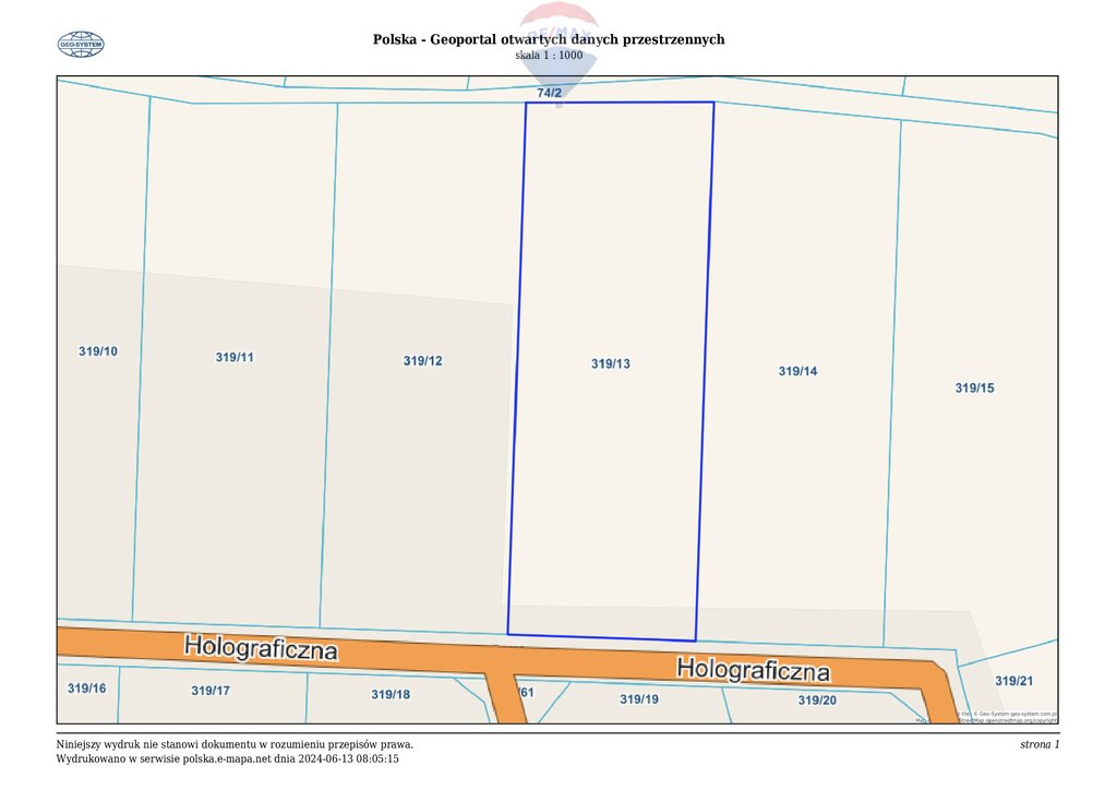 Działka przemysłowo-handlowa na sprzedaż Więckowice, Holograficzna  7 121m2 Foto 3