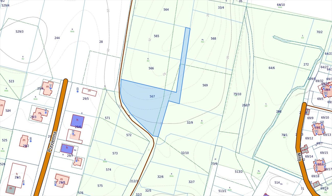 Działka rolna na sprzedaż Niekanin, Niekanin  3 704m2 Foto 1