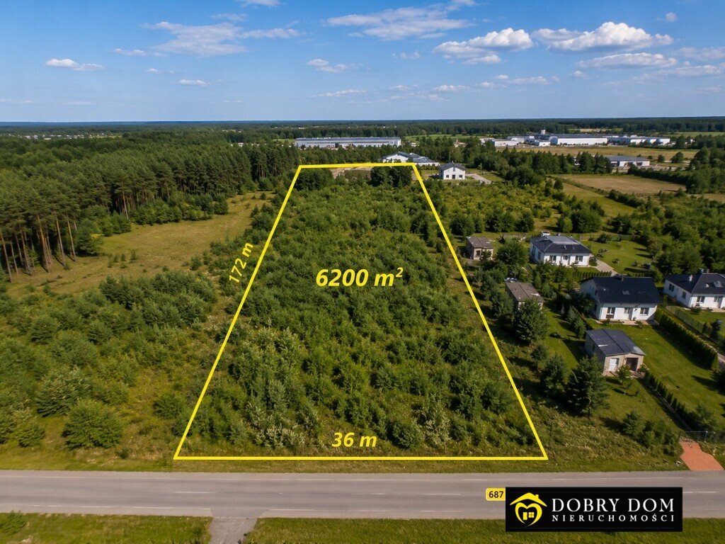 Działka 6200 m² pod inwestycję w Narewce - polecam! Narewka  6 200m2 Foto 1