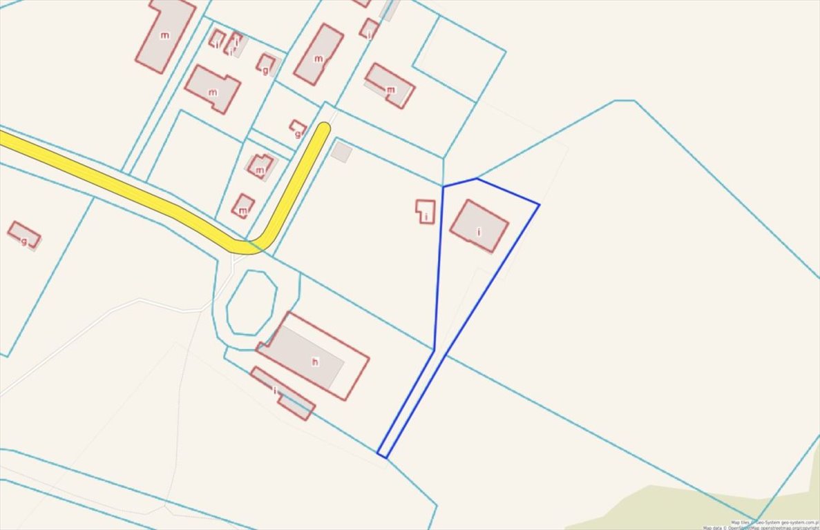 Działka 1157 m² z wodociągiem i gazem w Czarna Górna. Czarna Górna  1 157m2 Foto 1