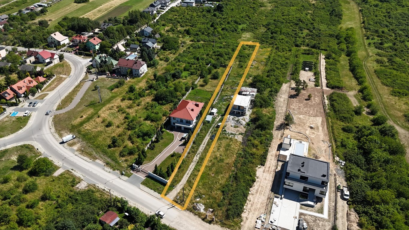 Działka 2693 m² w Zagórzu z mediami i dobrym dojazdem Zagórze, Prosta  2 693m2 Foto 1