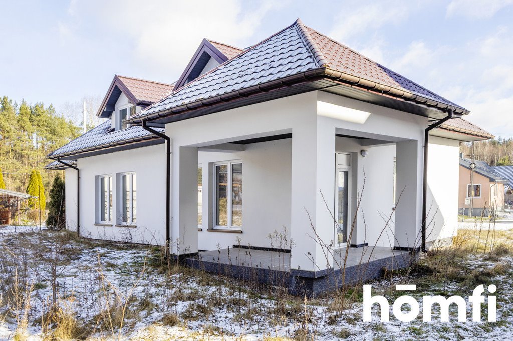 Nowoczesny dom 188 m² z lasem, tarasem i 5 sypialniami Wierzbica  188m2 Foto 1