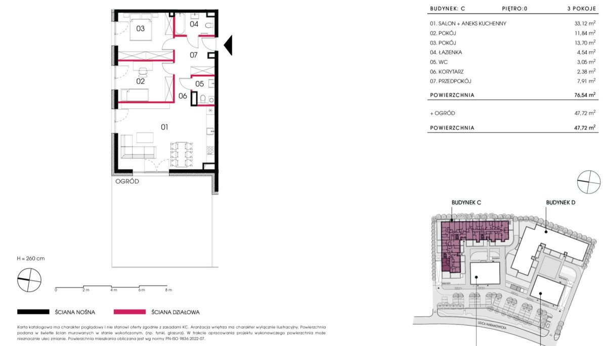 Przestronne 3-pokojowe mieszkanie z ogródkiem, gotowe w czerwcu Poznań, Dolna Wilda, Górna Wilda  77m2 Foto 1