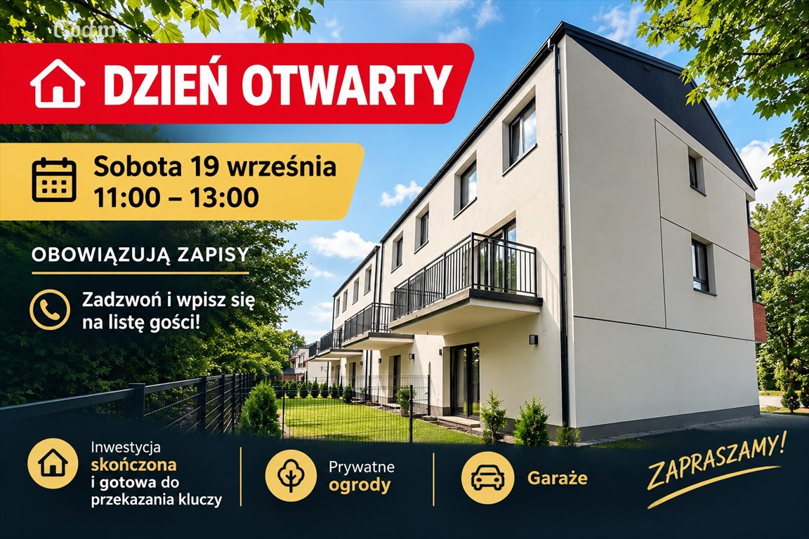 Dom bliźniak 137 m² - cicha okolica z ogrodem i garażem: Wołomin