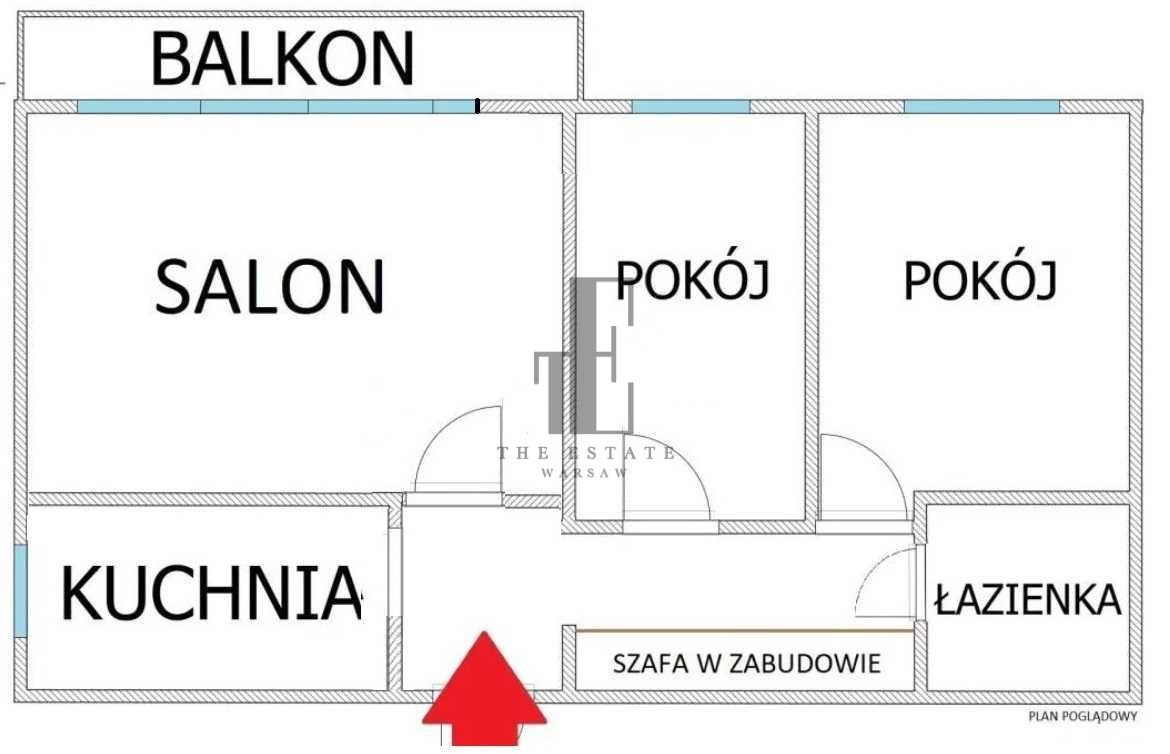 Mieszkanie trzypokojowe na sprzedaż Warszawa, Targówek, Piotra Wysockiego  53m2 Foto 10