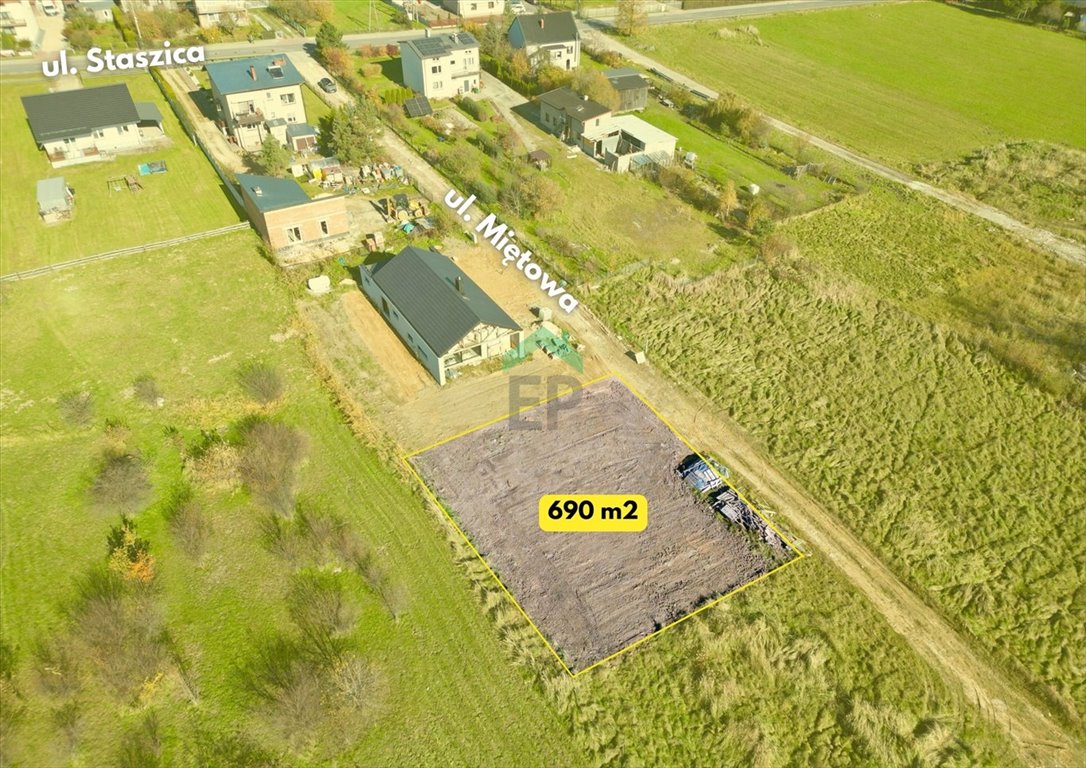 Działka inna na sprzedaż Częstochowa, Brzeziny  690m2 Foto 2