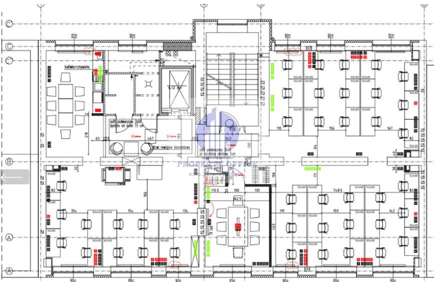 Nowoczesny lokal biurowy 232 m2 z dużą windą i parkingiem Warszawa, Mokotów, Chełmska  233m2 Foto 1