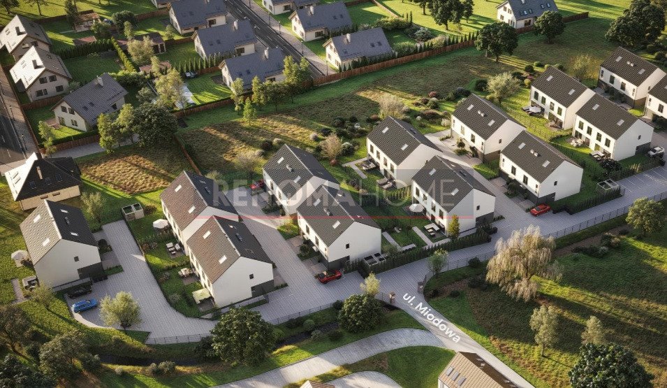 Nowoczesny dom premium z ogrodem i garażem w Iwinach Iwiny  122m2 Foto 1