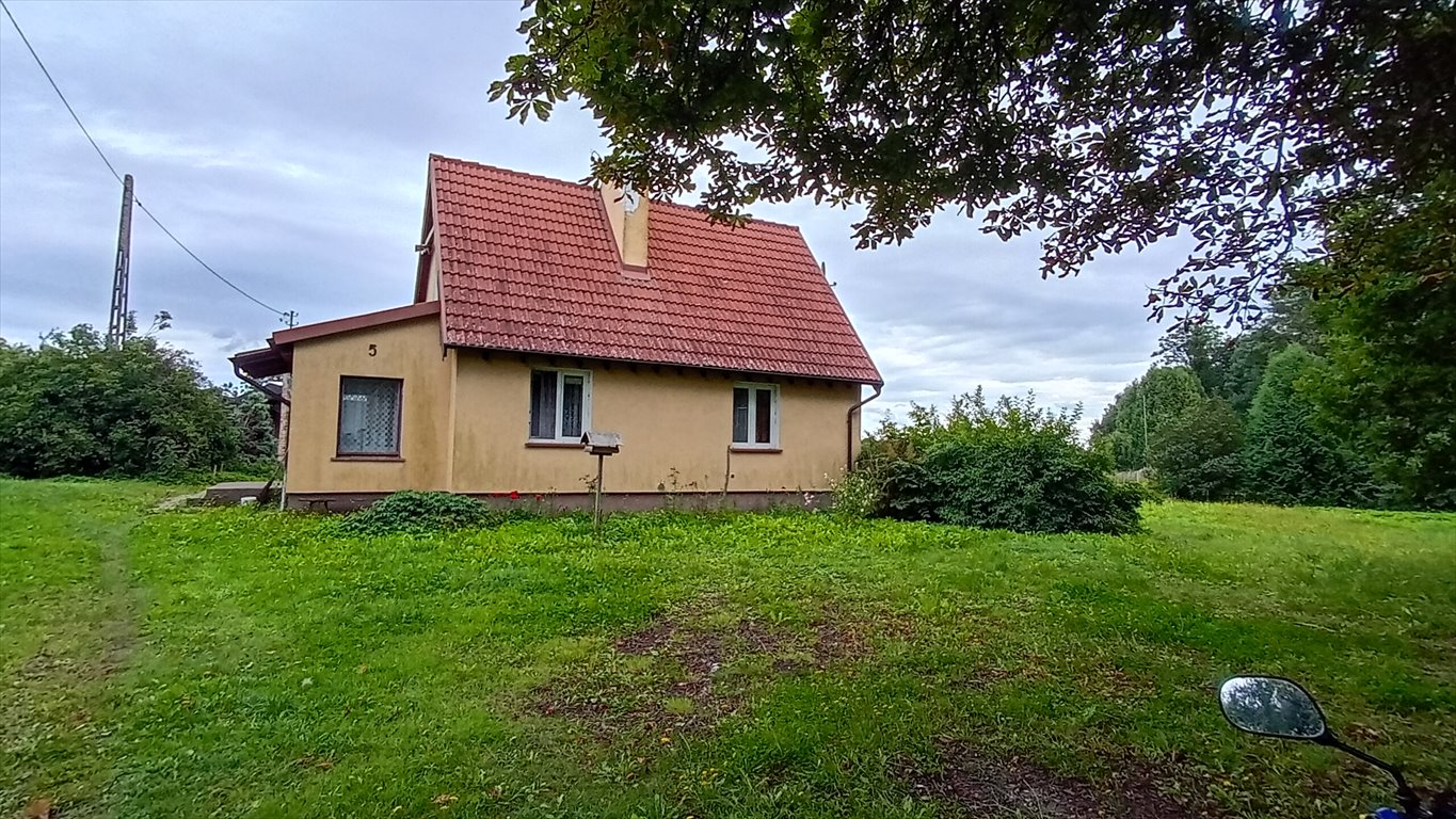 Polecam dom 80 m² z garażem i stawem w Budziskach: Budziska
