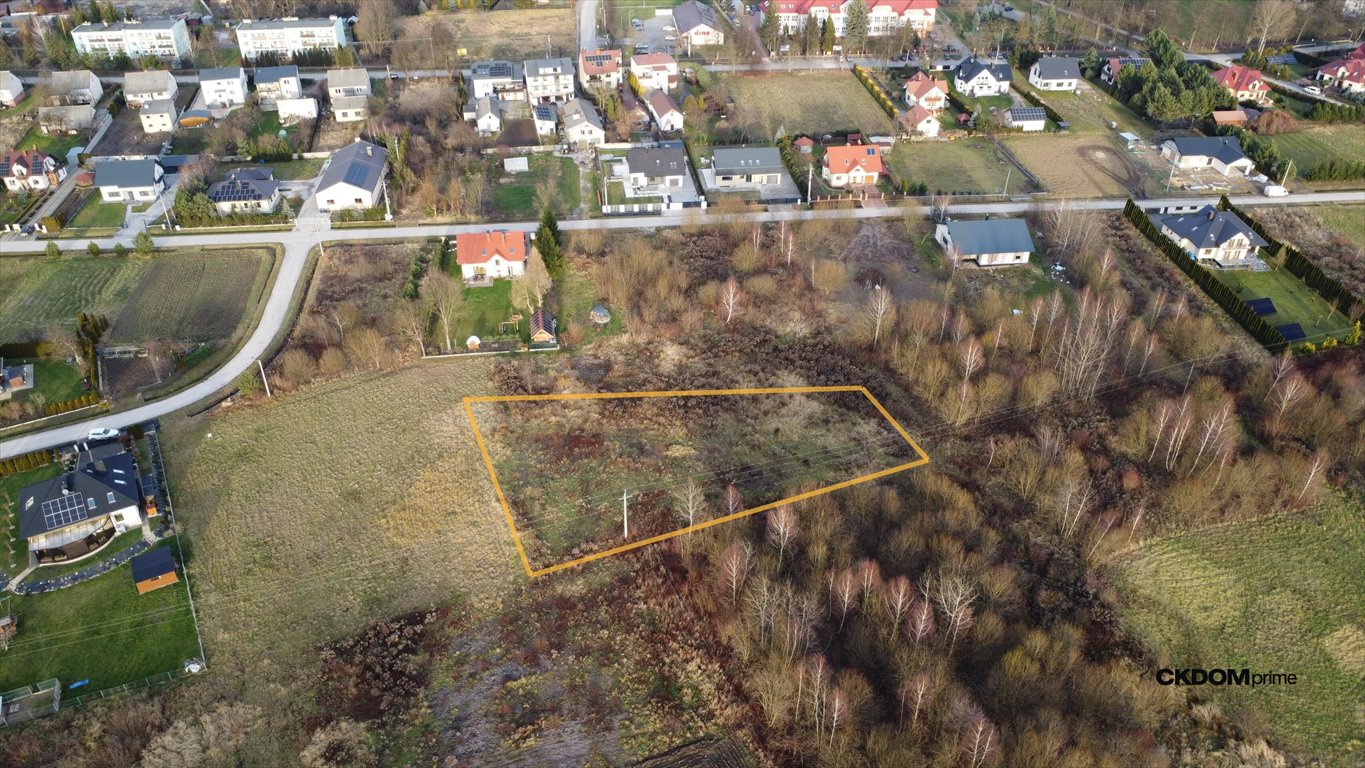 Do sprzedania działka 1 448 m² w Oblęgorku z certyfikatem jakości Oblęgorek, Wspólna  1 448m2 Foto 1