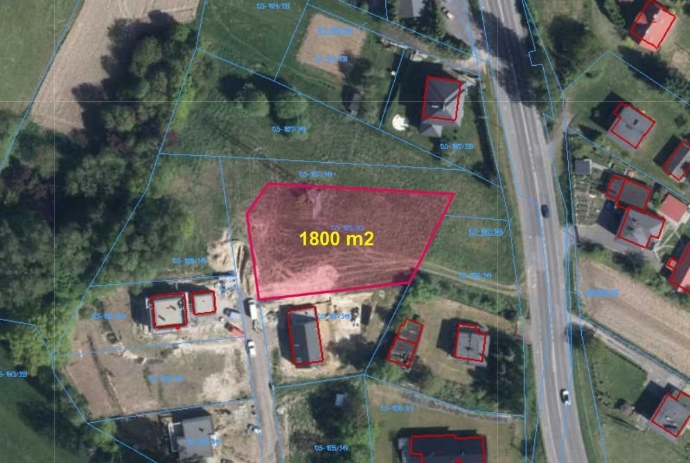 Działka budowlana na sprzedaż Jastrzębie-Zdrój  1 800m2 Foto 1