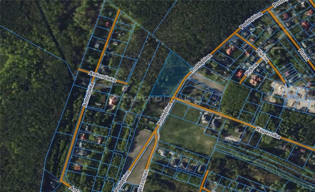 Działka 8 577 m² pod zabudowę w Tuszynie, las, media Tuszyn, Poddębina  8 577m2 Foto 1