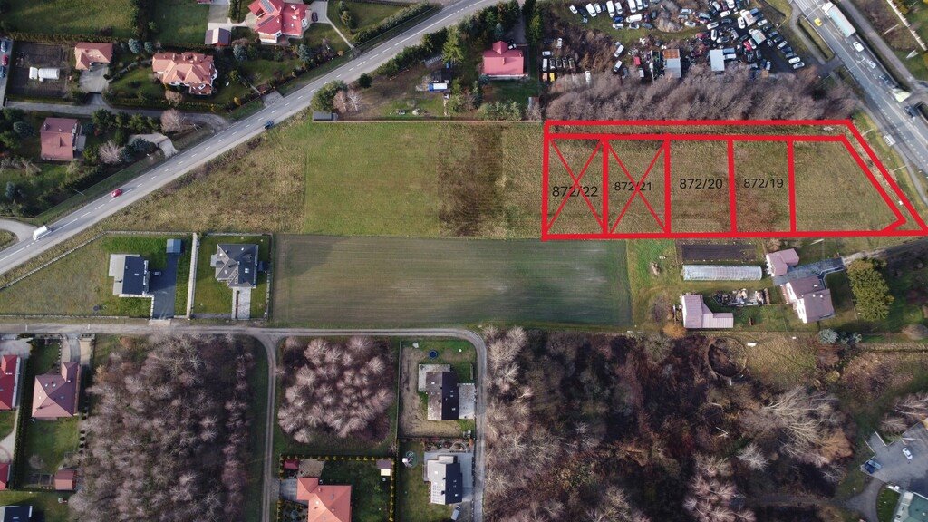 Działki budowlane w Ładnej - media, szybki dojazd do Tarnowa. Ładna  900m2 Foto 1