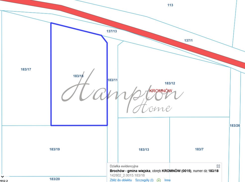 Działka 3000 m² w Kromnowie – cisza, blisko natury Kromnów  3 000m2 Foto 1