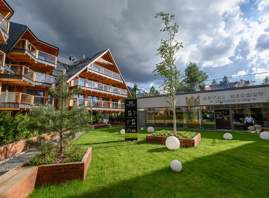Nowoczesny apartament w Royal Resort z tarasem i SPA Zakopane, Seweryna Goszczyńskiego  43m2 Foto 1