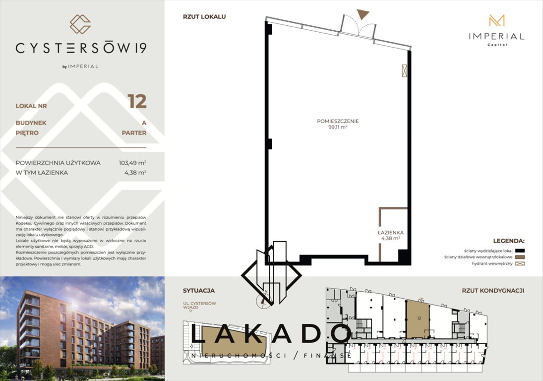 Lokal użytkowy na sprzedaż Kraków, Grzegórzki, Cystersów  105m2 Foto 1