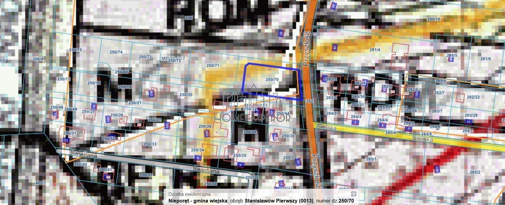 Działka budowlana na sprzedaż Stanisławów Pierwszy, Przyszłość  1 720m2 Foto 1