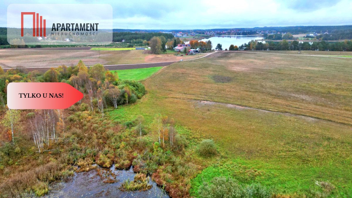 Działki pod zabudowę zagrodową 6300 m² blisko jeziora Stężyca  6 300m2 Foto 1