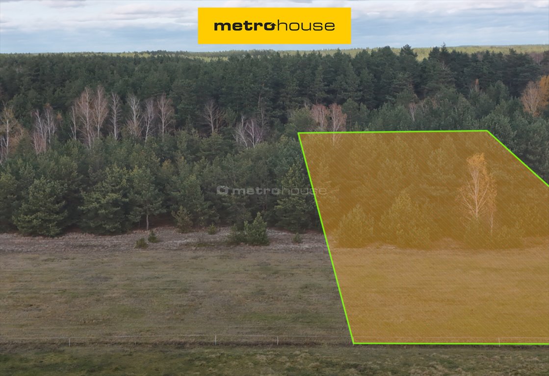 Na sprzedaż działka 2 482 m² z lasem w spokojnej okolicy Zaręby  2 482m2 Foto 1