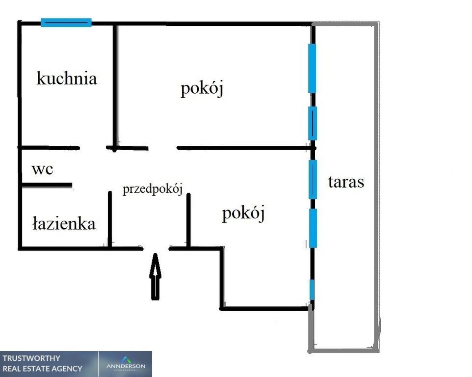 Mieszkanie dwupokojowe na sprzedaż Kraków, Wola Justowska, Wola Justowska, Królowej Jadwigi  52m2 Foto 7