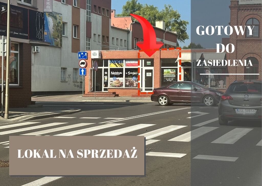 Lokal użytkowy na sprzedaż Goleniów, Centrum  37m2 Foto 1