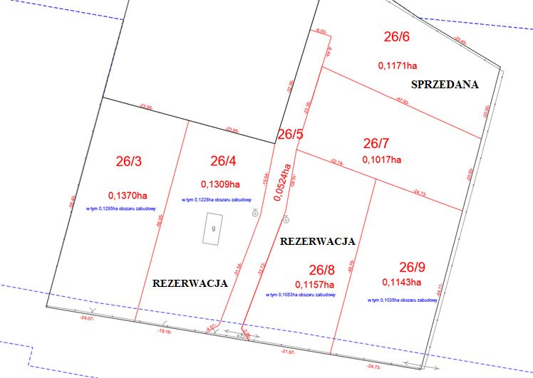 Działka budowlana na sprzedaż Albinów  1 017m2 Foto 2