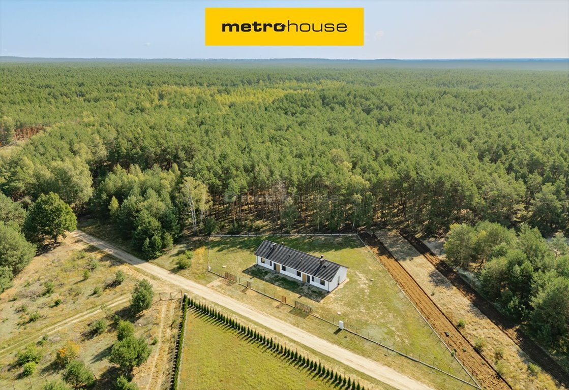 Sprzedam przestronny dom 84 m² w Łachach z lasem i dużą działką: Łacha