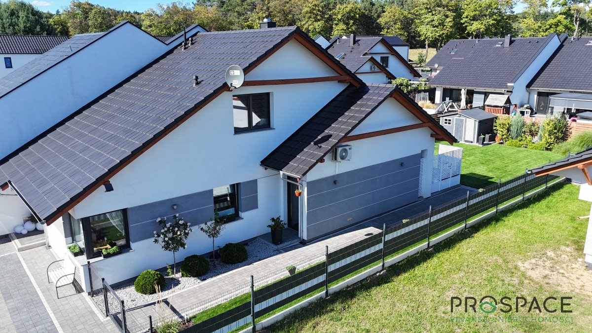 Dom bliźniak z wykończonym parterem i możliwością aranżacji piętra Zielona Góra, Drzonków-Klonowa  130m2 Foto 1