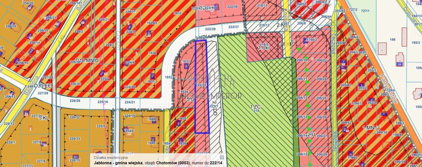 Działka komercyjna na sprzedaż Chotomów, Dobra  1 834m2 Foto 1