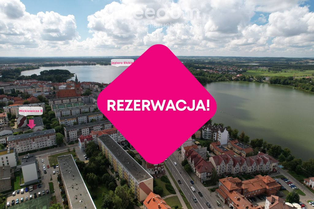 Mieszkanie dwupokojowe na sprzedaż Ełk, Adama Mickiewicza  34m2 Foto 9