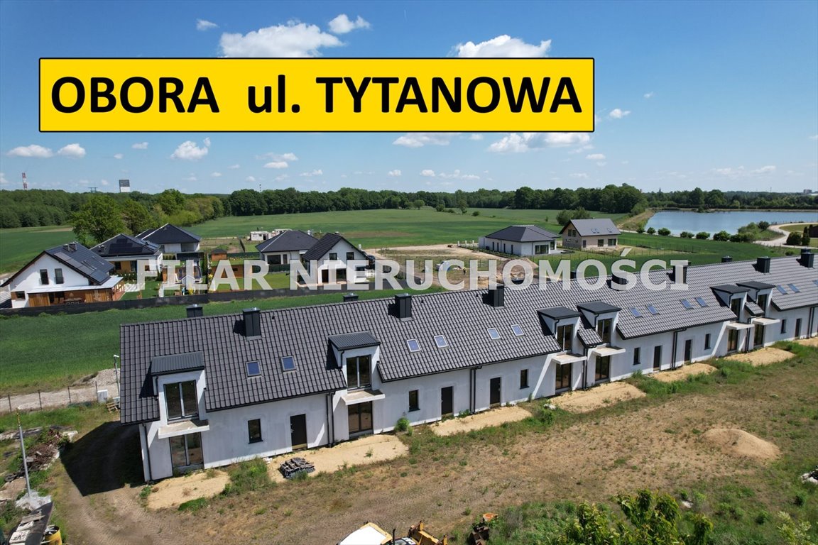 Nowoczesny dom 102 m2 z garażem i dużą działką Obora  120m2 Foto 1