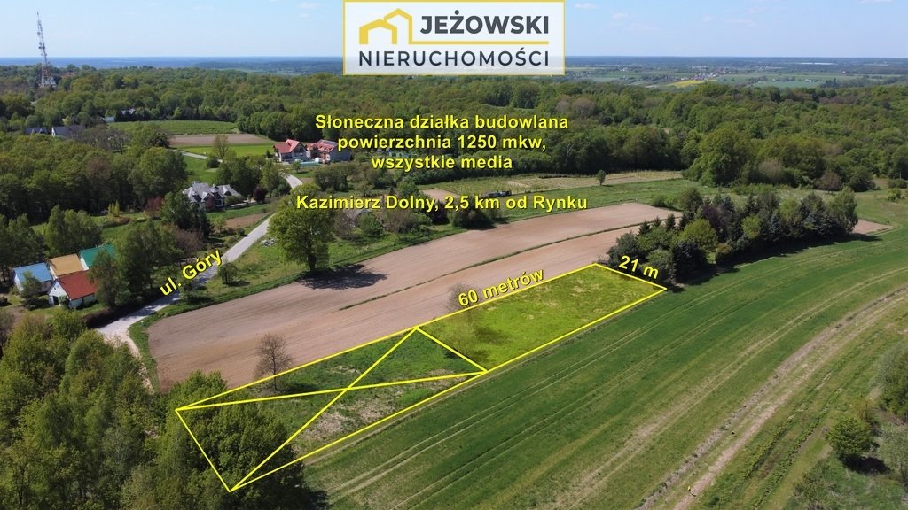 Działka budowlana na sprzedaż Kazimierz Dolny  1 250m2 Foto 4