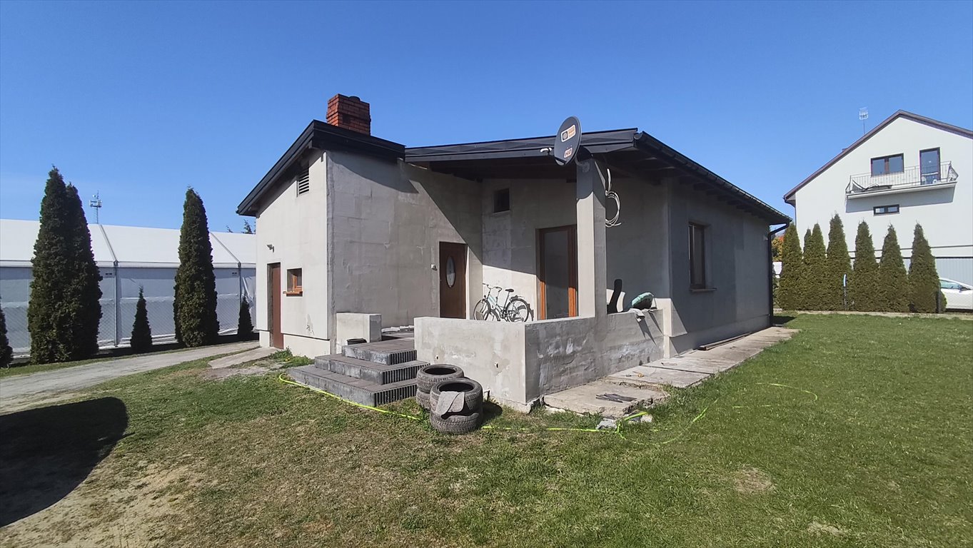 Urokliwy dom do wykończenia w Załuskach – 72 m2, ogród Szczytno  72m2 Foto 1