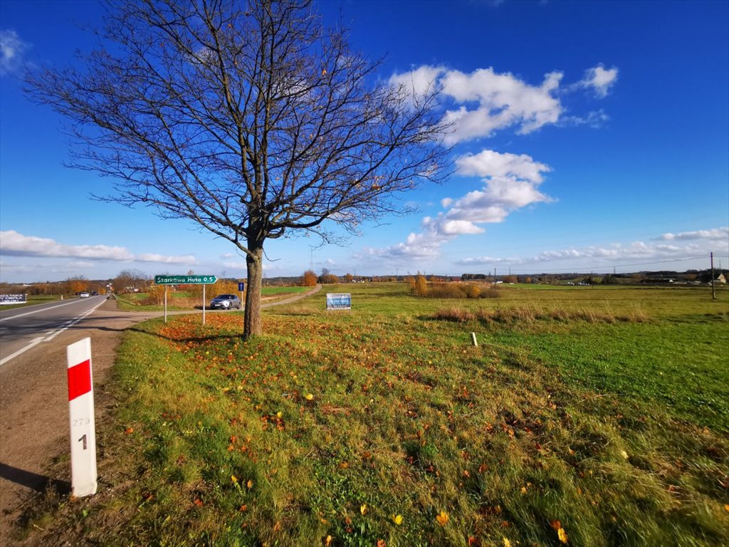 Działka 3045 m² przy DK20, szybki dojazd do Trójmiasta Starkowa Huta  3 045m2 Foto 1