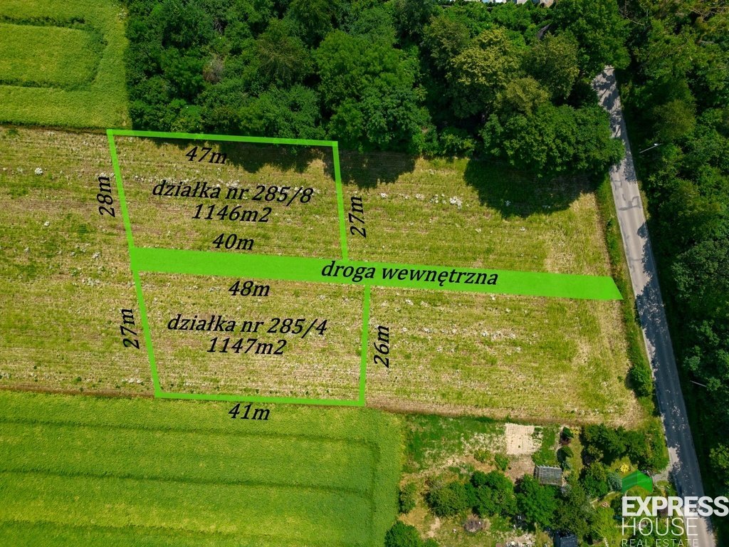 Działka siedliskowa na sprzedaż Pawłów  1 147m2 Foto 1