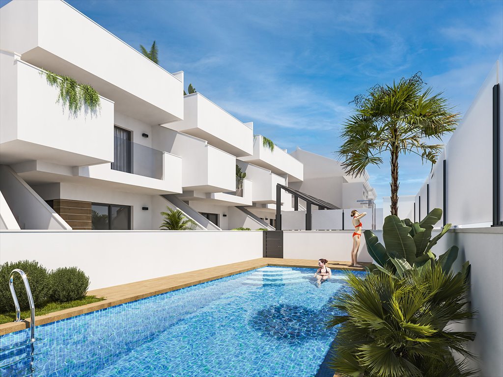 Nowoczesny apartament z basenem i 3 sypialniami w San Pedro Hiszpania, San Pedro del Pinatar Centro, San Pedro del Pinatar Centro, San Pedro del Pinata  96m2 Foto 1