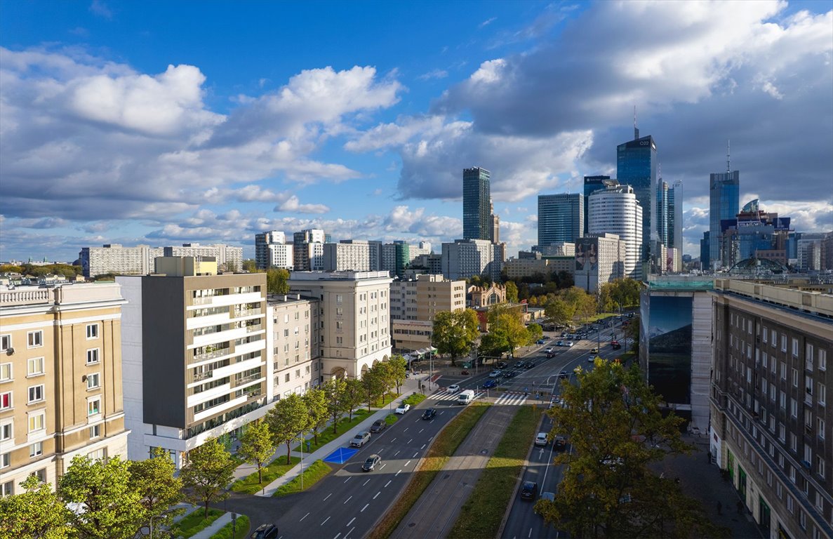 Luksusowy apartament 3 pok. z tarasem w centrum Warszawy Warszawa, Śródmieście, Śródmieście Północne, Aleja Jana Pawła II 34  54m2 Foto 1