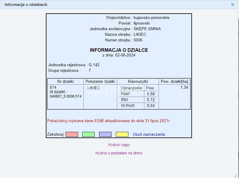 Działka budowlana na sprzedaż Likiec  13 400m2 Foto 7