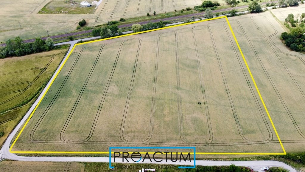 Działka inwestycyjna 75,8 ha pod przemysł i usługi Grębocin, Kolejowa  75 800m2 Foto 1