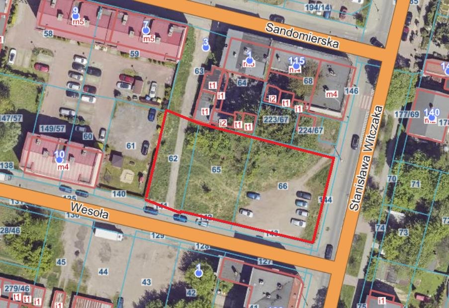 Działka pod inwestycję w centrum Bytomia, 1544 m2 Bytom, CENTRUM, Wesoła  1 544m2 Foto 1