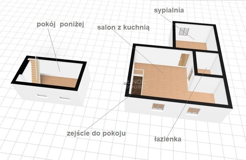 Mieszkanie trzypokojowe na sprzedaż Stronie Śląskie, Morawka  67m2 Foto 9